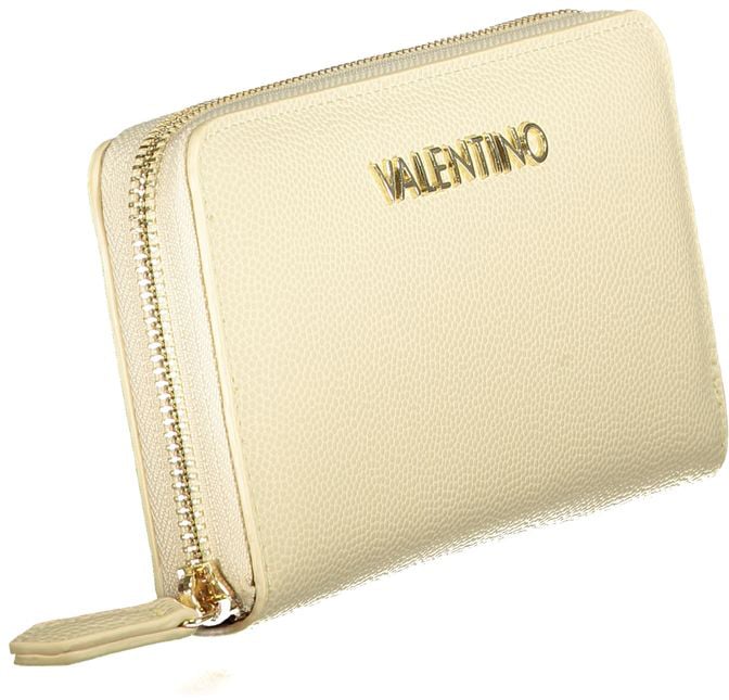 Valentino by Mario Valentino Mario Valentino Beige Polyurethane Women's Wallet Beige
