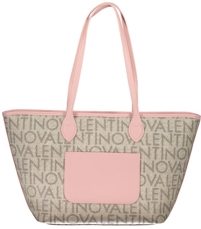Valentino by Mario Valentino Mario Valentino Beige Polyurethane Women's Shoulder Bag Beige