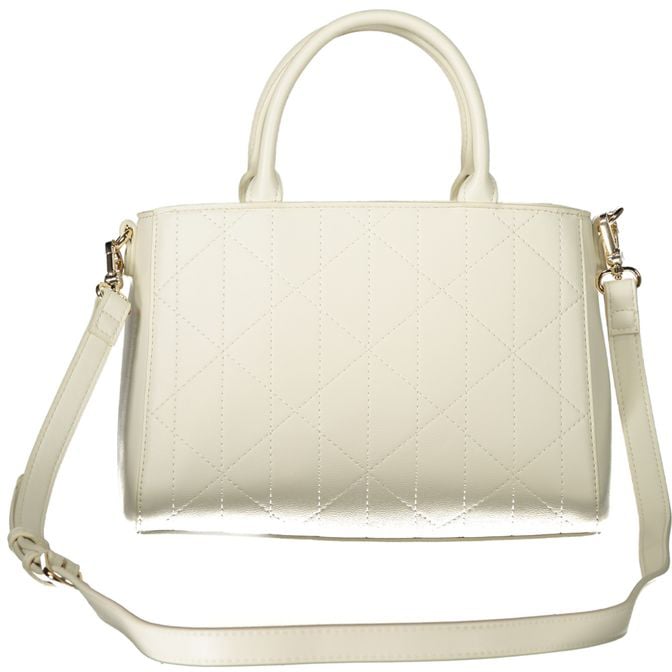 Valentino by Mario Valentino Mario Valentino White Polyurethane Women's Bag Wit