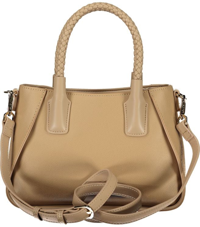 Valentino by Mario Valentino Mario Valentino Beige Polyurethane Women's Bag with Handles and Shoulder Strap Beige