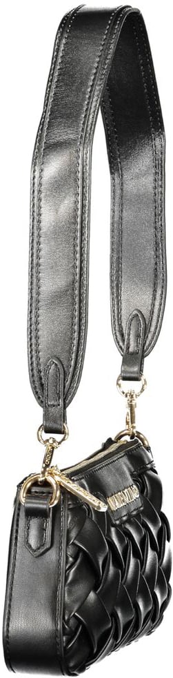 Valentino by Mario Valentino Mario Valentino Nero Poliuretano Women's Handbag with Adjustable Shoulder Strap Zwart