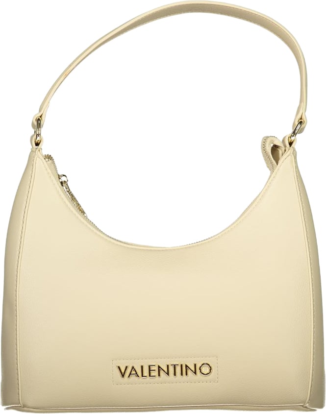 Valentino by Mario Valentino Mario Valentino Beige Polyurethane Women's Bag with Adjustable Shoulder Strap Beige