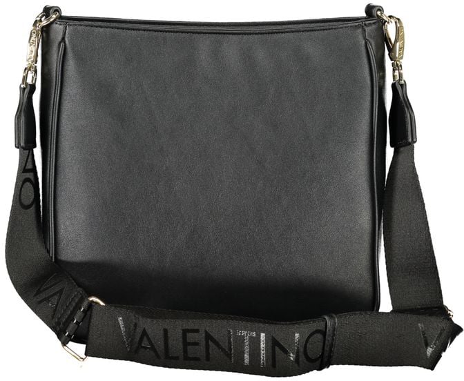 Valentino by Mario Valentino Mario Valentino Nero Polyurethane Women's Bag Zwart