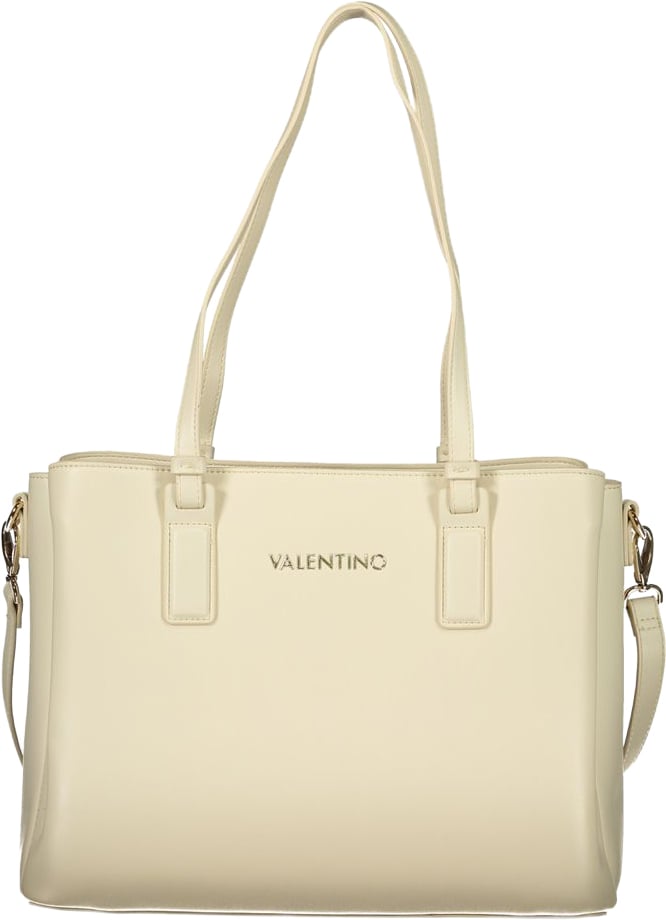 Valentino by Mario Valentino Mario Valentino Beige Poliuretano Women's Bag with Adjustable Strap and Pockets Beige