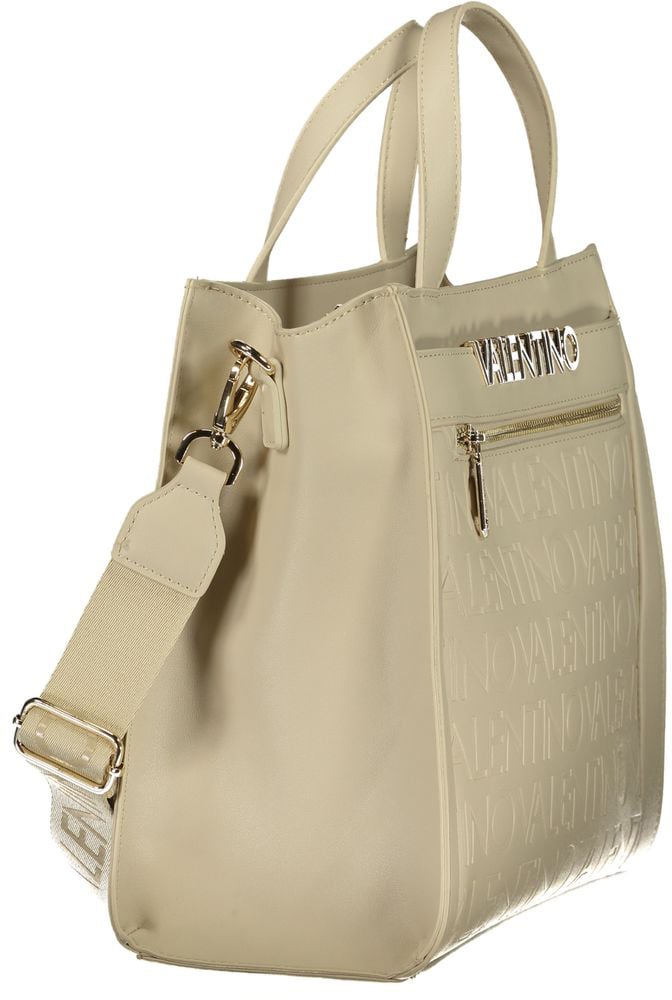 Valentino by Mario Valentino Mario Valentino Beige Polyurethane Women's Bag Beige