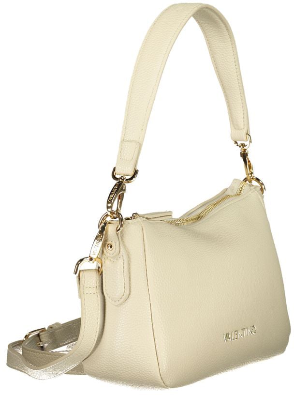 Valentino by Mario Valentino Mario Valentino Beige Polyurethane Women's Bag with Shoulder Strap Beige