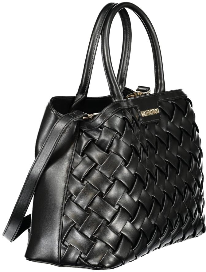 Valentino by Mario Valentino Mario Valentino Nero Polyurethane Women's Bag Zwart