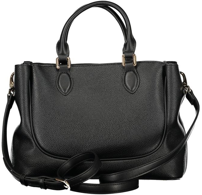 Valentino by Mario Valentino Mario Valentino Nero Polyurethane Women's Bag Zwart