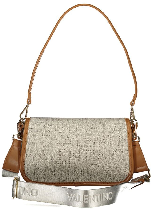 Valentino by Mario Valentino Mario Valentino Beige Polyurethane Womens Bag Beige
