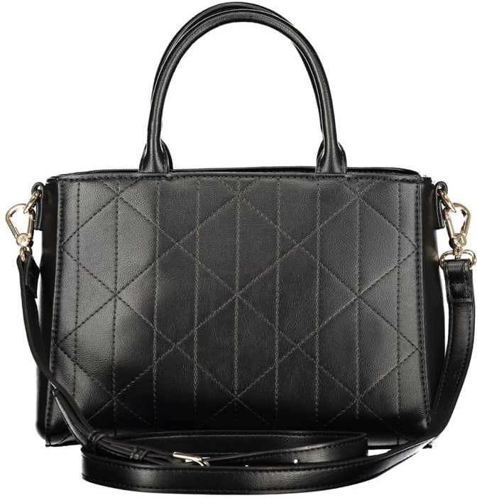 Valentino by Mario Valentino Mario Valentino Nero Polyurethane Women's Bag Zwart