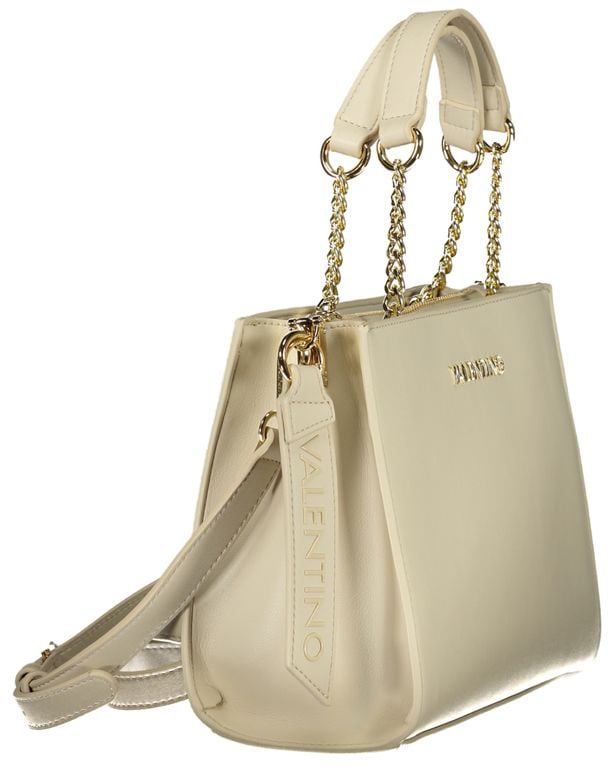 Valentino by Mario Valentino Mario Valentino Beige Polyurethane Women's Bag Beige