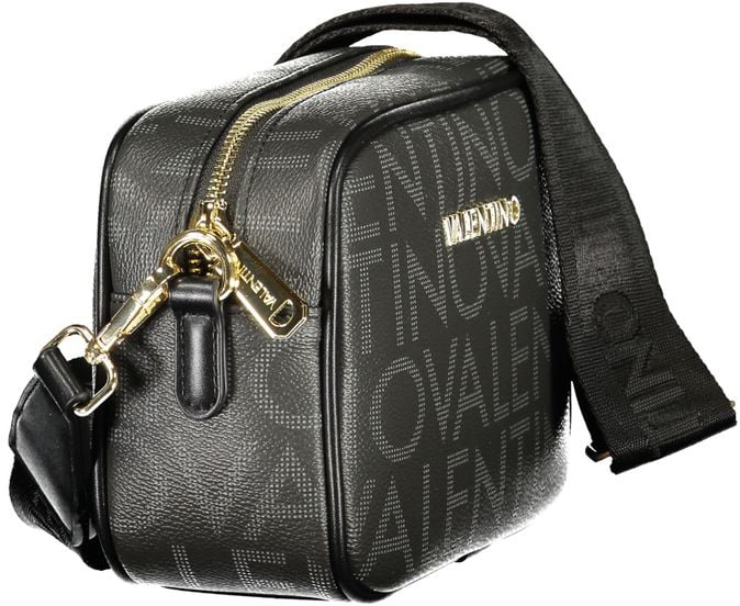 Valentino by Mario Valentino Mario Valentino Nero Polyurethane Women Bag Zwart