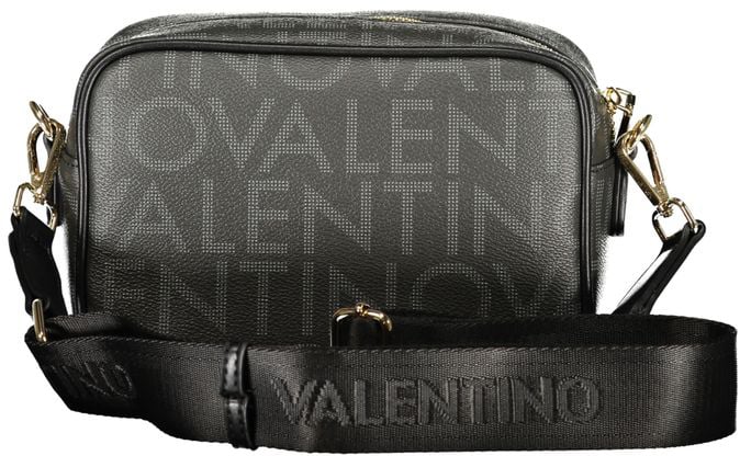 Valentino by Mario Valentino Mario Valentino Nero Polyurethane Women Bag Zwart