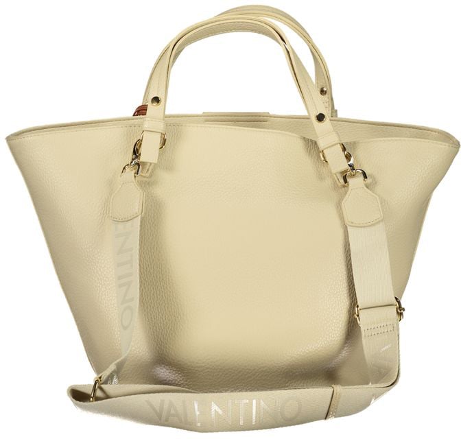 Valentino by Mario Valentino Mario Valentino Beige Polyurethane Women's Bag Beige