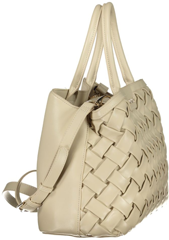 Valentino by Mario Valentino Mario Valentino Beige Polyurethane Women's Bag Beige