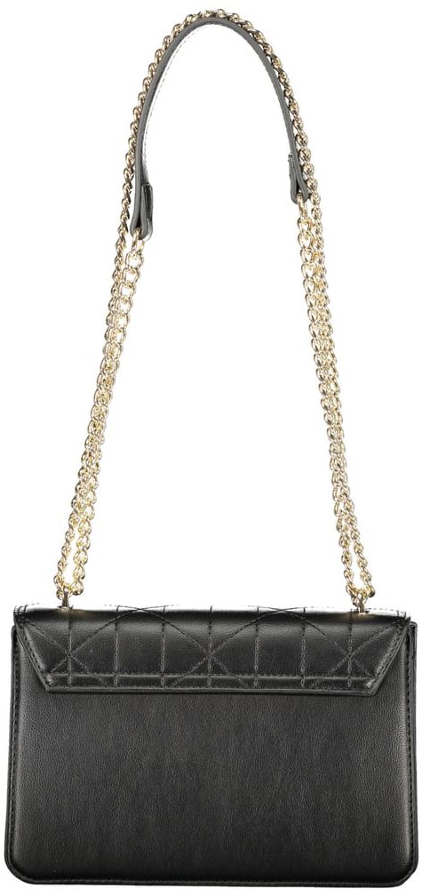 Valentino by Mario Valentino Mario Valentino Nero Polyurethane Women's Bag Zwart