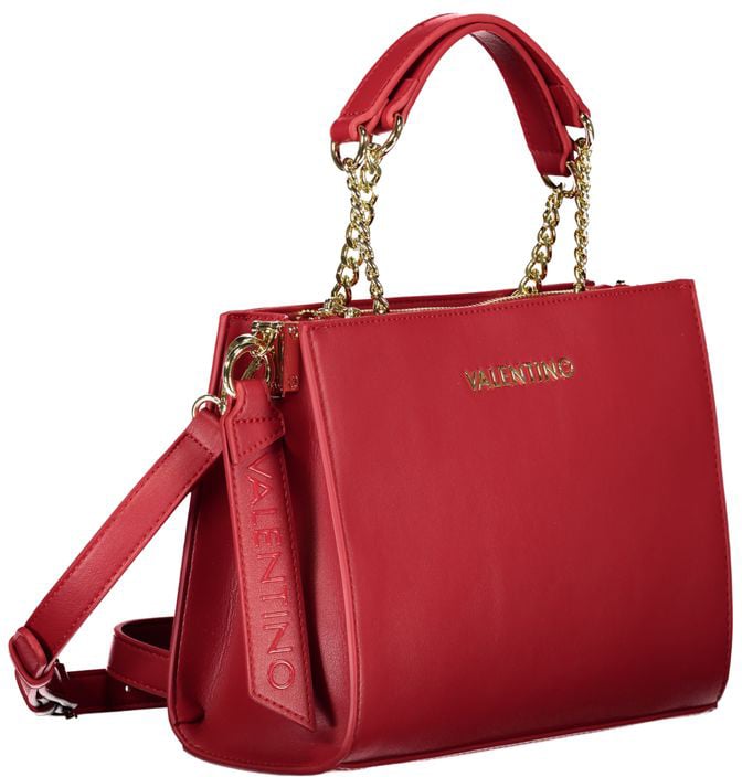 Valentino by Mario Valentino Mario Valentino Rosso Polyurethane Women Bag Rood