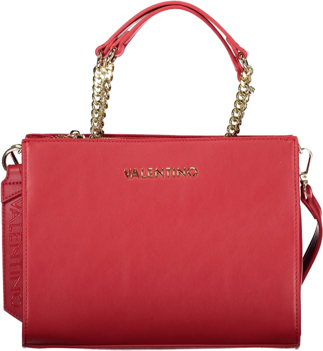 Valentino by Mario Valentino Mario Valentino Rosso Polyurethane Women Bag Rood