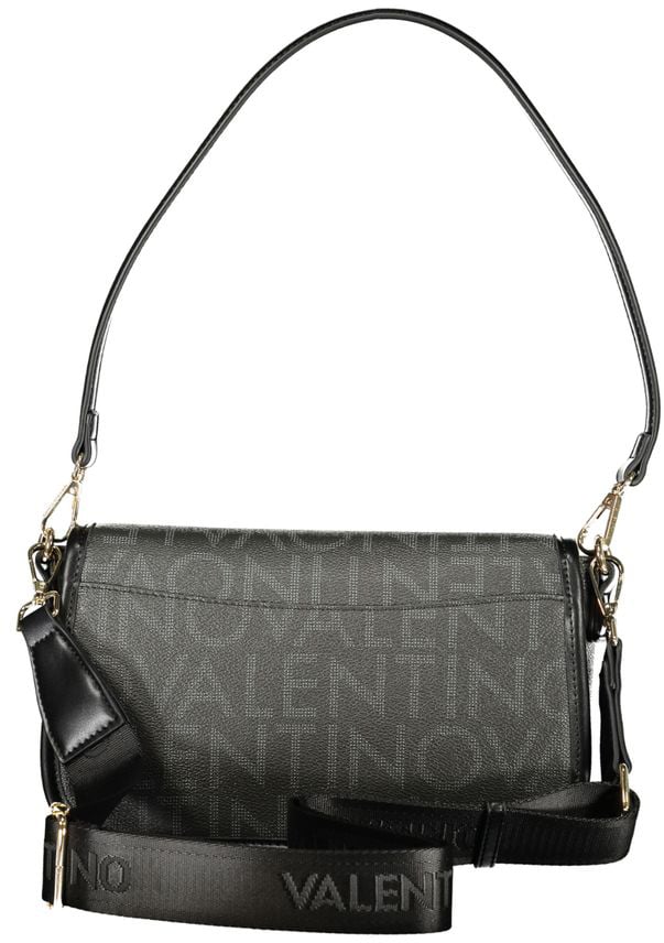 Valentino by Mario Valentino Mario Valentino Nero Polyurethane Womens Bag Zwart