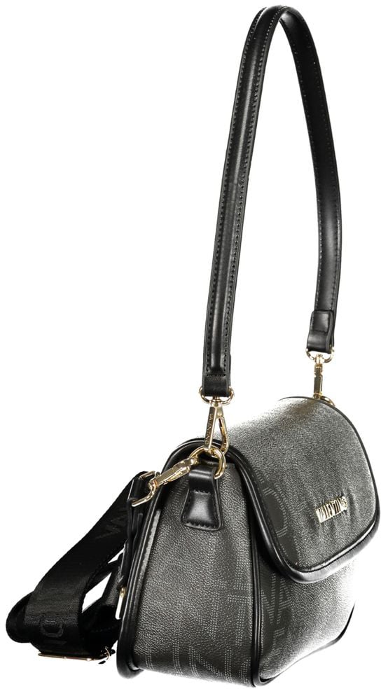 Valentino by Mario Valentino Mario Valentino Nero Polyurethane Womens Bag Zwart