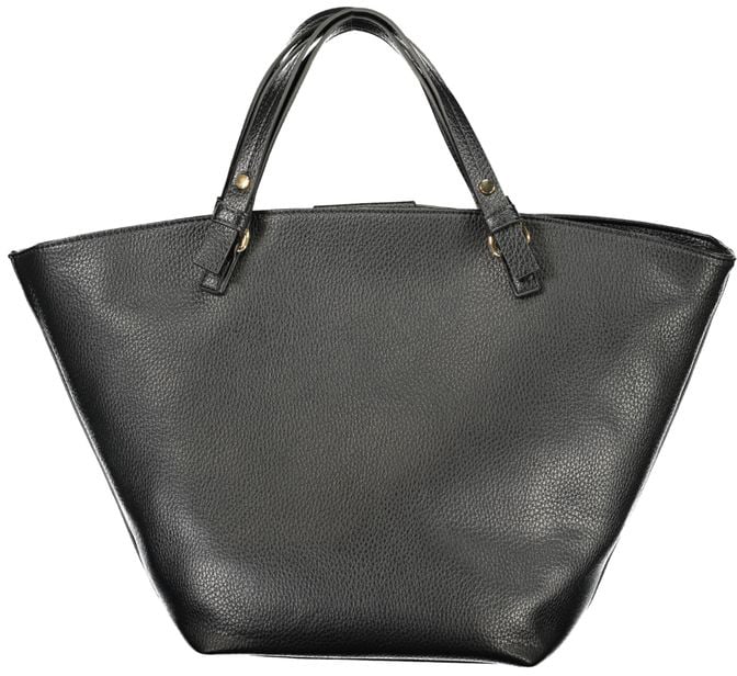 Valentino by Mario Valentino Mario Valentino Nero Polyurethane Women's Bag Zwart