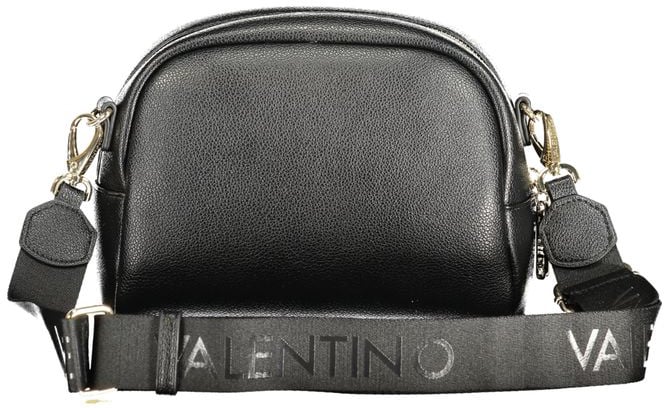 Valentino by Mario Valentino Mario Valentino Nero Polyurethane Women's Bag Zwart