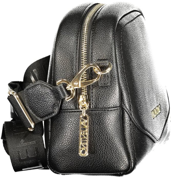 Valentino by Mario Valentino Mario Valentino Nero Polyurethane Women's Bag Zwart
