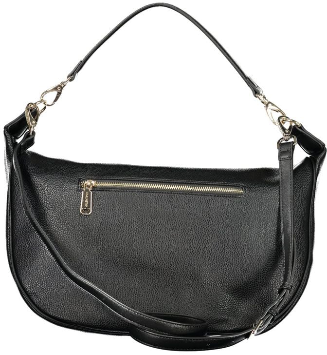 Valentino by Mario Valentino Mario Valentino Nero Polyurethane Women's Bag Zwart