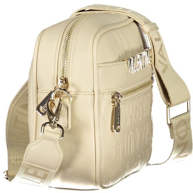 Valentino by Mario Valentino Mario Valentino Beige Polyurethane Women's Bag Beige