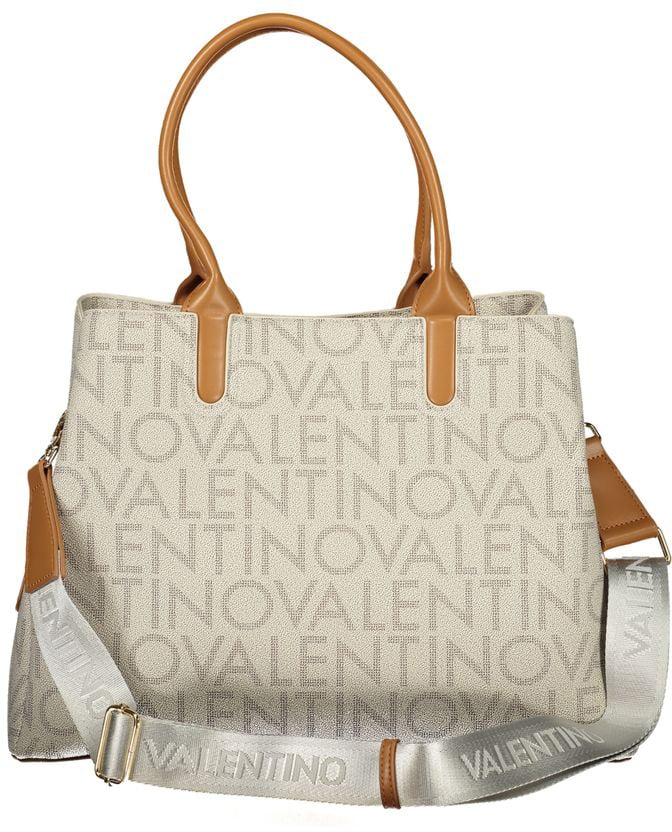 Valentino by Mario Valentino Mario Valentino Beige Polyurethane Womens Bag Beige