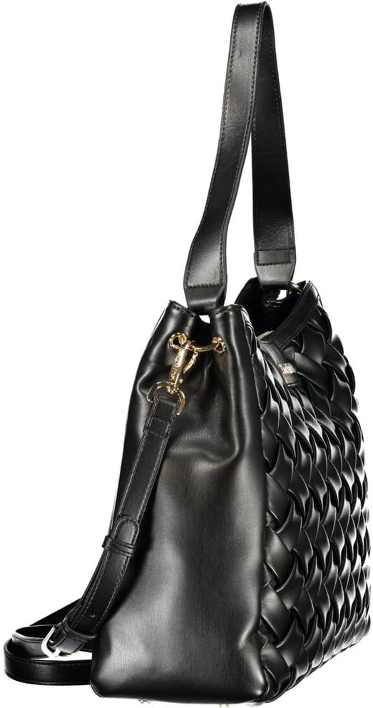 Valentino by Mario Valentino Mario Valentino Nero Poliuretano Women Bag Zwart