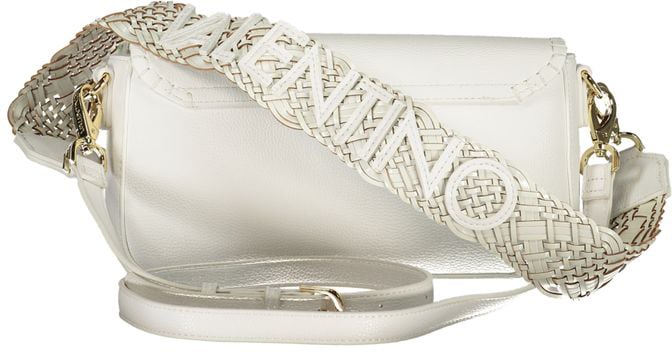 Valentino by Mario Valentino Mario Valentino White Polyurethane Womens Bag Wit