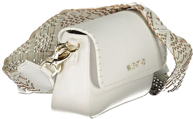 Valentino by Mario Valentino Mario Valentino White Polyurethane Womens Bag Wit