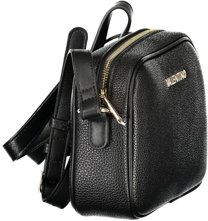 Valentino by Mario Valentino Mario Valentino Nero Polyurethane Women's Bag Zwart