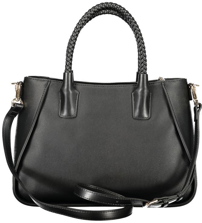 Valentino by Mario Valentino Mario Valentino Nero Poliuretano Women's Bag with Adjustable Shoulder Strap Zwart