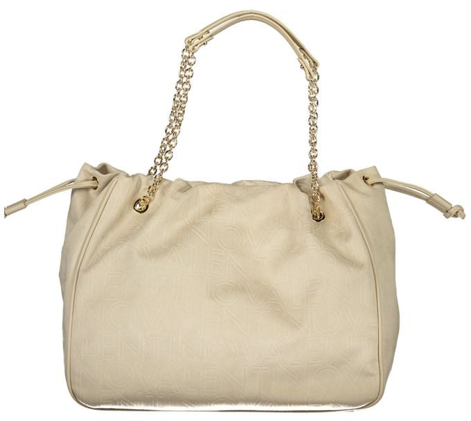 Valentino by Mario Valentino Mario Valentino Beige Polyurethane Women's Bag Beige