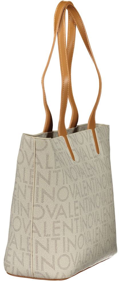 Valentino by Mario Valentino Mario Valentino Beige Polyurethane Womens Bag Beige