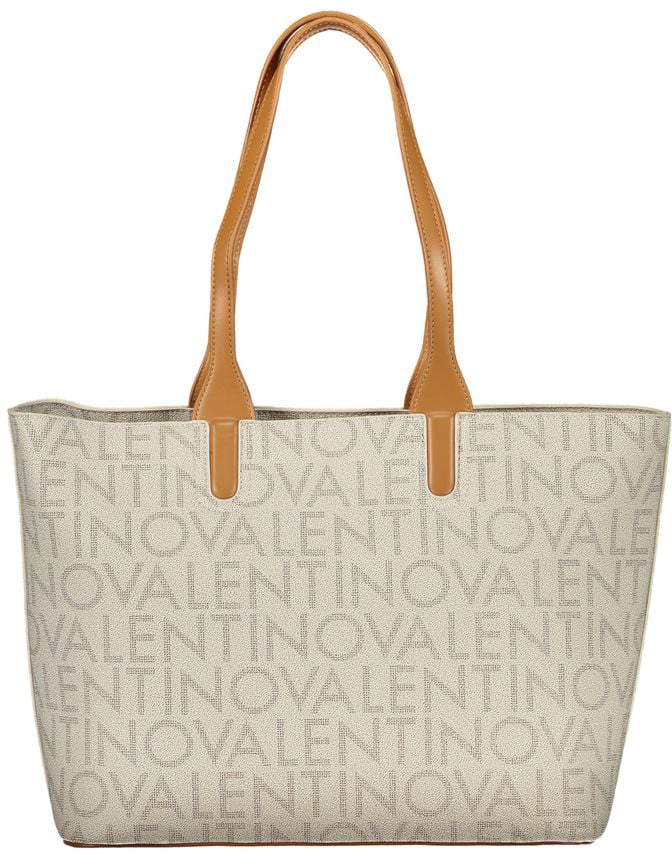 Valentino by Mario Valentino Mario Valentino Beige Polyurethane Womens Bag Beige