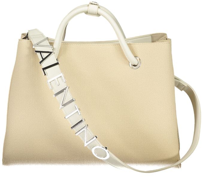 Valentino by Mario Valentino Mario Valentino Beige Polyurethane Women's Bag Beige