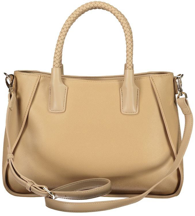 Valentino by Mario Valentino Mario Valentino Beige Polyurethane Women's Bag Beige
