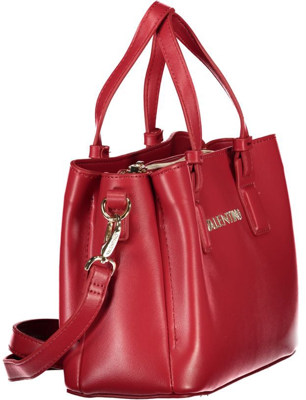 Valentino by Mario Valentino Mario Valentino Red Polyurethane Women's Bag Rood