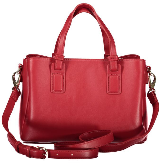 Valentino by Mario Valentino Mario Valentino Red Polyurethane Women's Bag Rood
