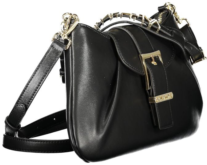 Valentino by Mario Valentino Mario Valentino Nero Polyurethane Women's Bag Zwart