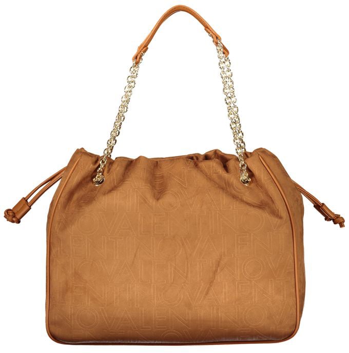 Valentino by Mario Valentino Mario Valentino Brown Polyurethane Women's Shoulder Bag Bruin