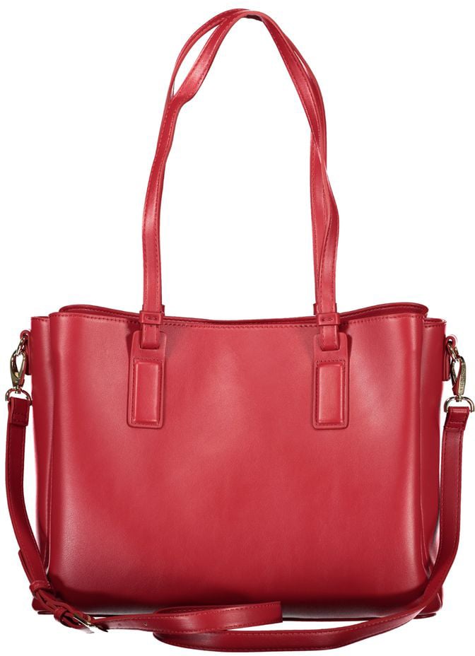 Valentino by Mario Valentino Mario Valentino Rosso Polyurethane Women's Bag Rood