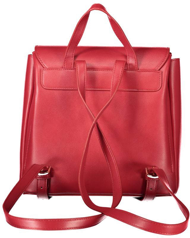 Valentino by Mario Valentino Mario Valentino Rosso Polyurethane Women's Bag Rood