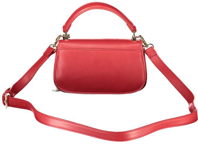 Valentino by Mario Valentino Mario Valentino Rosso Polyurethane Women Bag Rood