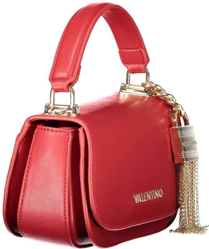 Valentino by Mario Valentino Mario Valentino Rosso Polyurethane Women Bag Rood