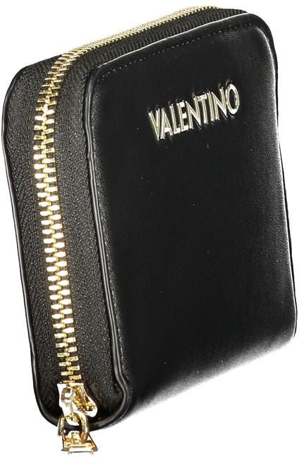 Valentino by Mario Valentino Mario Valentino Nero Poliuretano Women Wallet Zwart