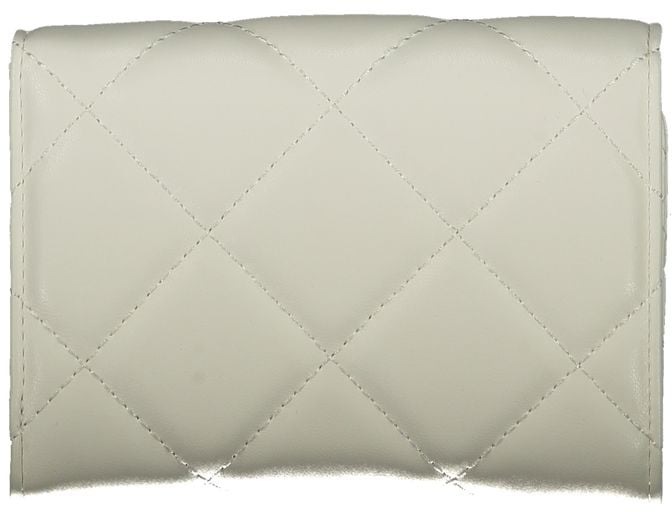 Valentino by Mario Valentino Mario Valentino Bianco Polyurethane Women's Wallet Wit